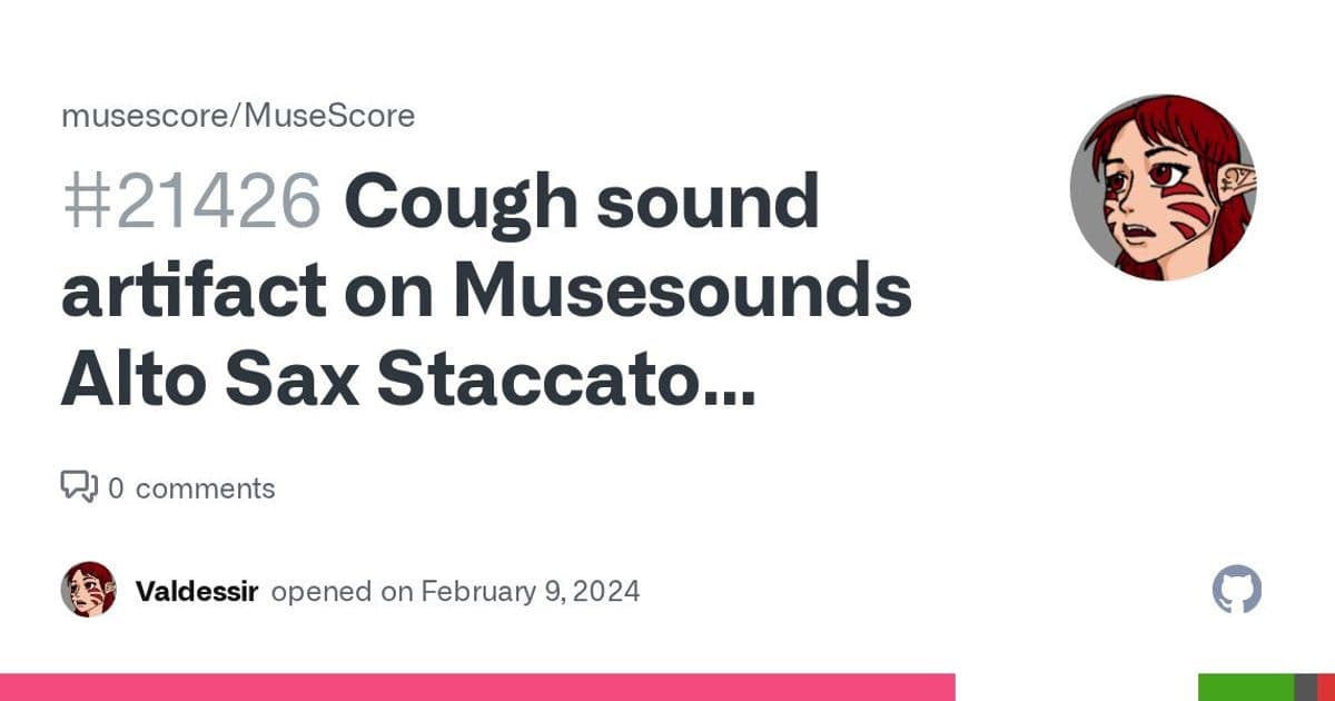 When Code Coughs: MuseScore Alto Sax Bug Highlights Audio Sampling Pitfalls