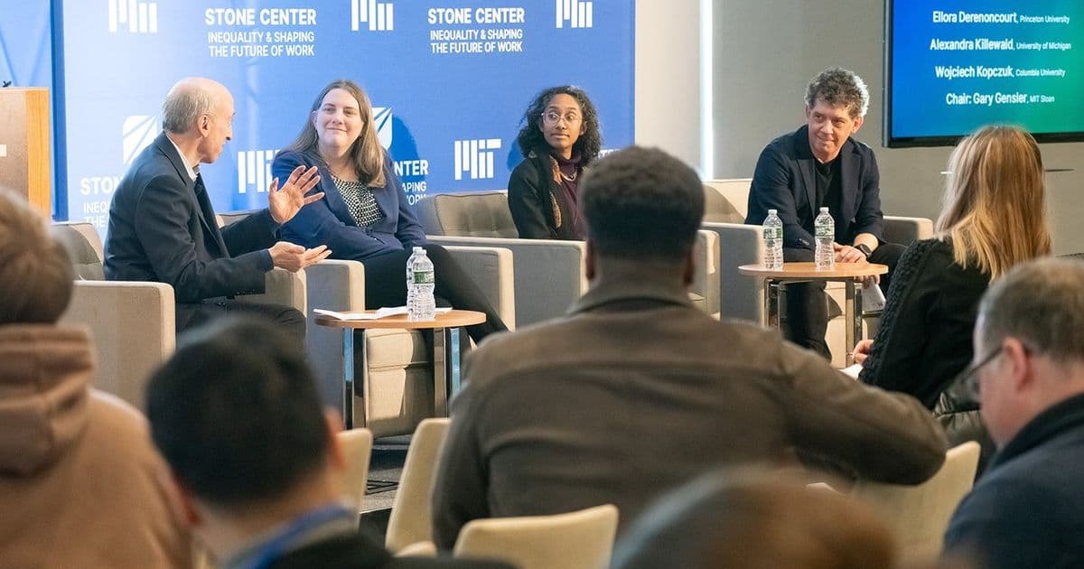 MIT Symposium Explores Why Wealth Inequality Threatens Democracy and Economic Mobility