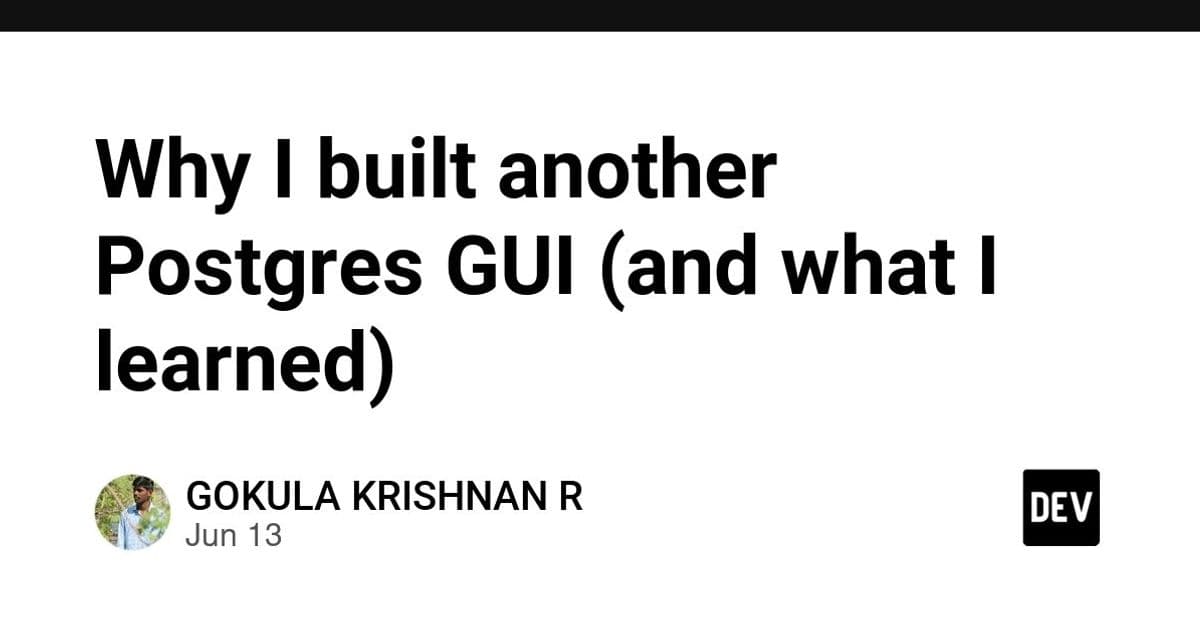 pgStudio Takes Another Shot at the Postgres GUI Problem