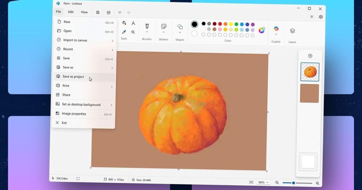 Windows Paint Evolves: Native Project Files and Layer Opacity Bring Photoshop Power to the Masses