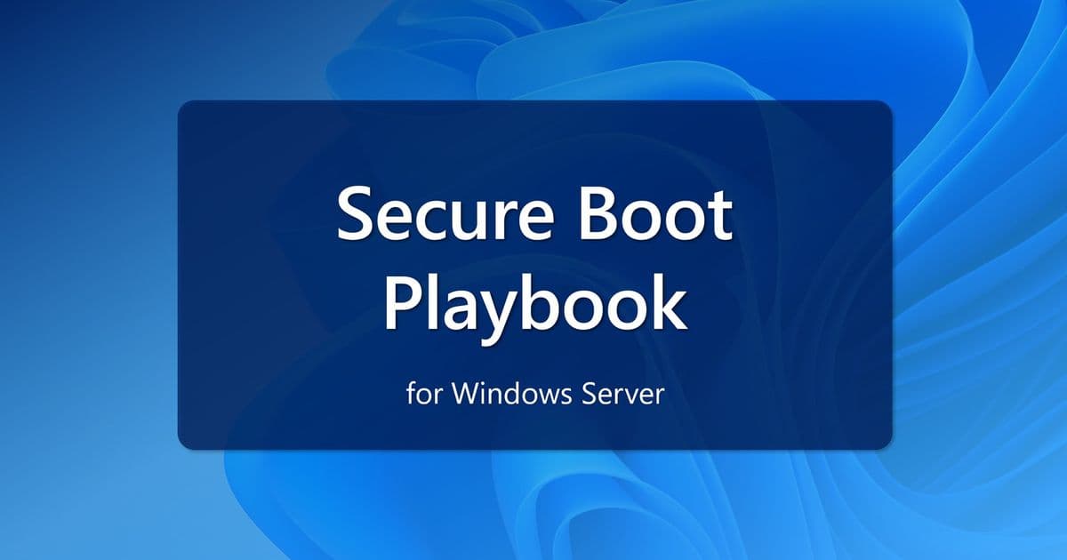 Windows Server Secure Boot Certificate Update Guide for 2026 Expiration