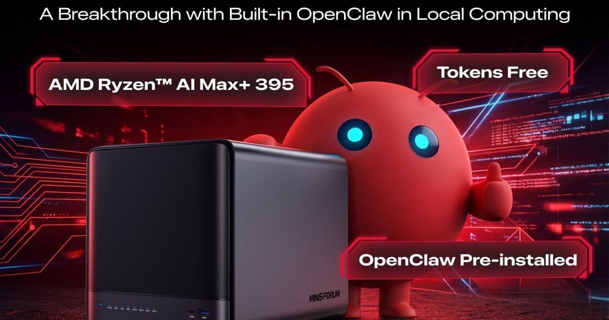 Minisforum N5 Max NAS Combines AMD Strix Halo with Local AI Processing