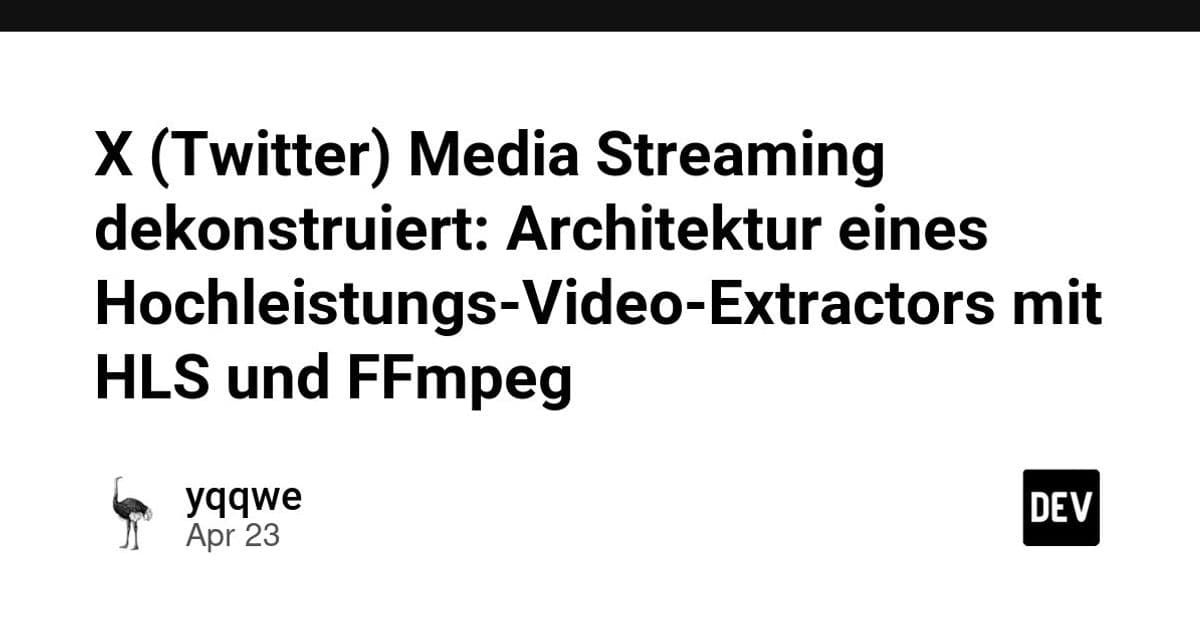 How X's Media Architecture Forces Engineers to Rebuild Video Downloaders from Scratch
