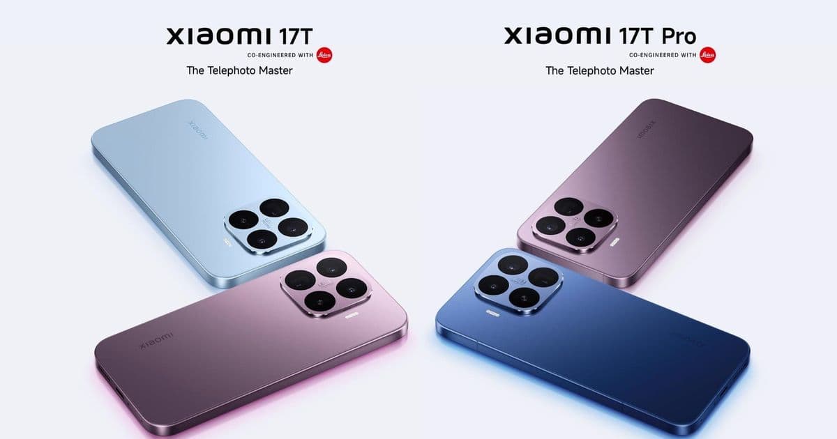 Xiaomi 17T and 17T Pro specs confirmed – what the promo material reveals