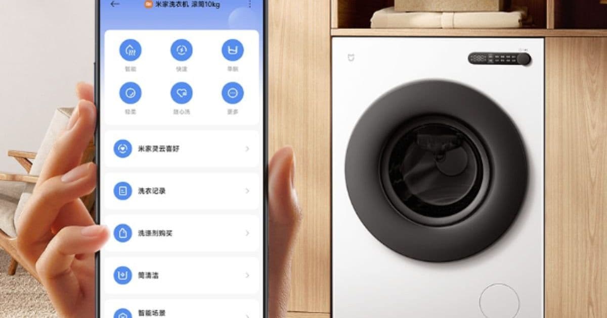 Xiaomi Expands Smart Washing Lineup with New White Ultra-Slim Model