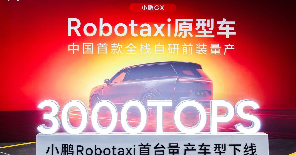 Xpeng GX L4 Robotaxi: Production‑Ready “Brain on Wheels” Takes on Tesla