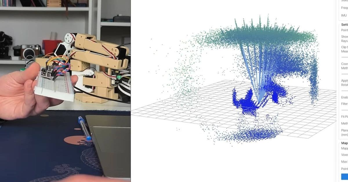 $30 ESP32 Room Mapper Project Brings DIY 3D Scanning to Hobbyists