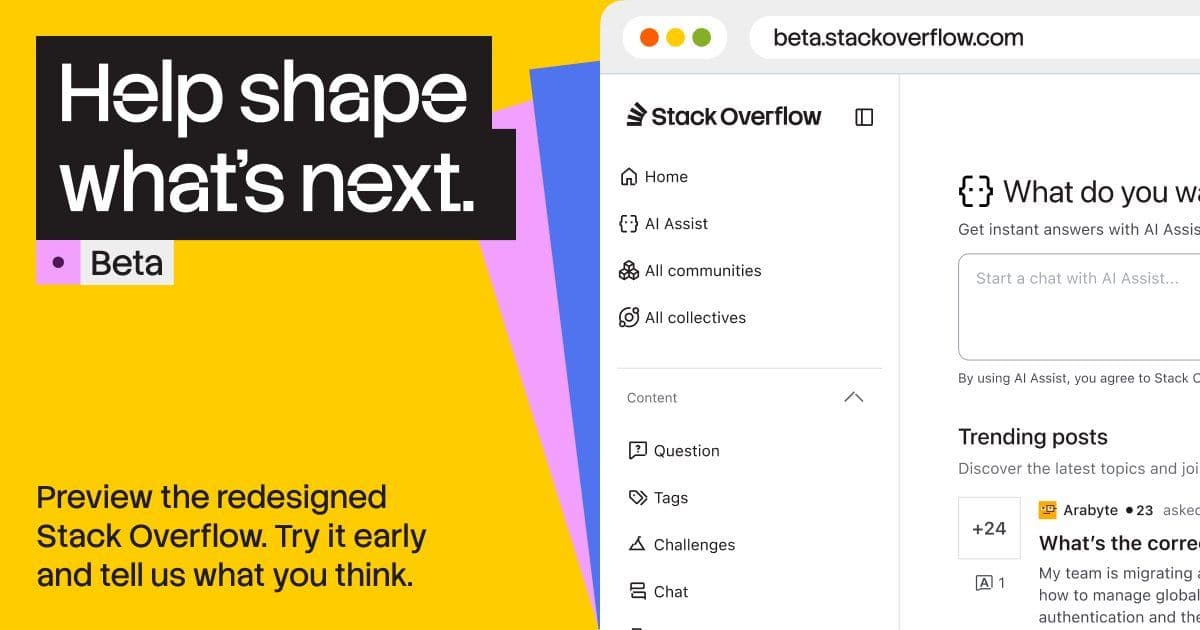 Stack Overflow Unveils Redesigned Platform with AI Integration and Enhanced User Experience