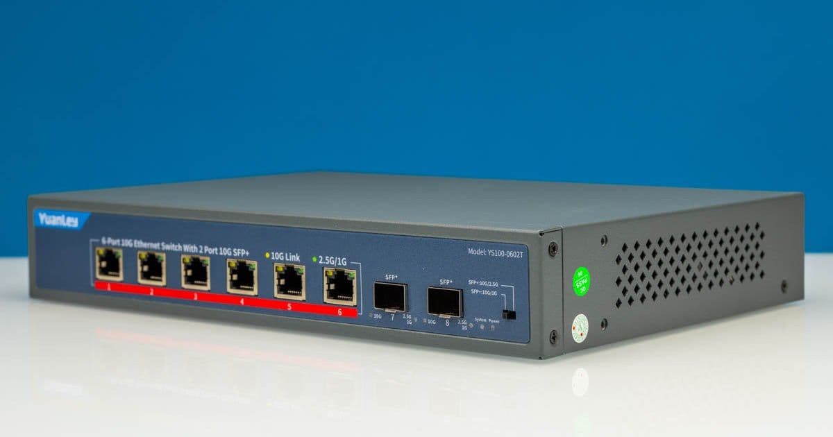 YuanLey YS100-0602T Review: A Budget 8-Port 10GbE Switch Worth Considering