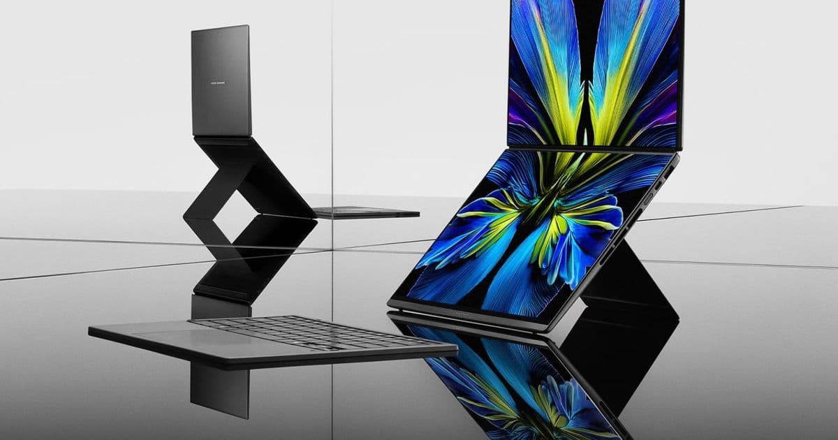 Zenbook Duo: Asus releases new dual-screen laptop with 1,000 nit OLED displays