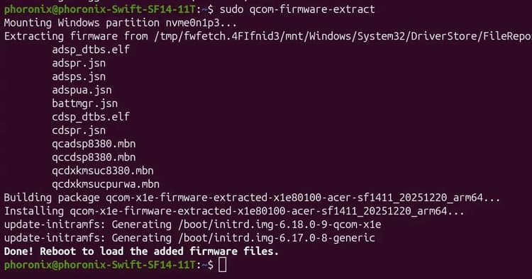 Qualcomm QUPv3 Firmware Upstreamed For Snapdragon X1 Elite Linux Users ...