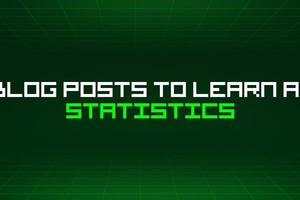 A Curated Guide to 118 HackerNoon Stories That Teach Statistics