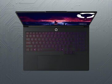 16-inch Lenovo Legion Pro 7 OLED gaming laptop keyboard shown (Image source: Lenovo with edits)