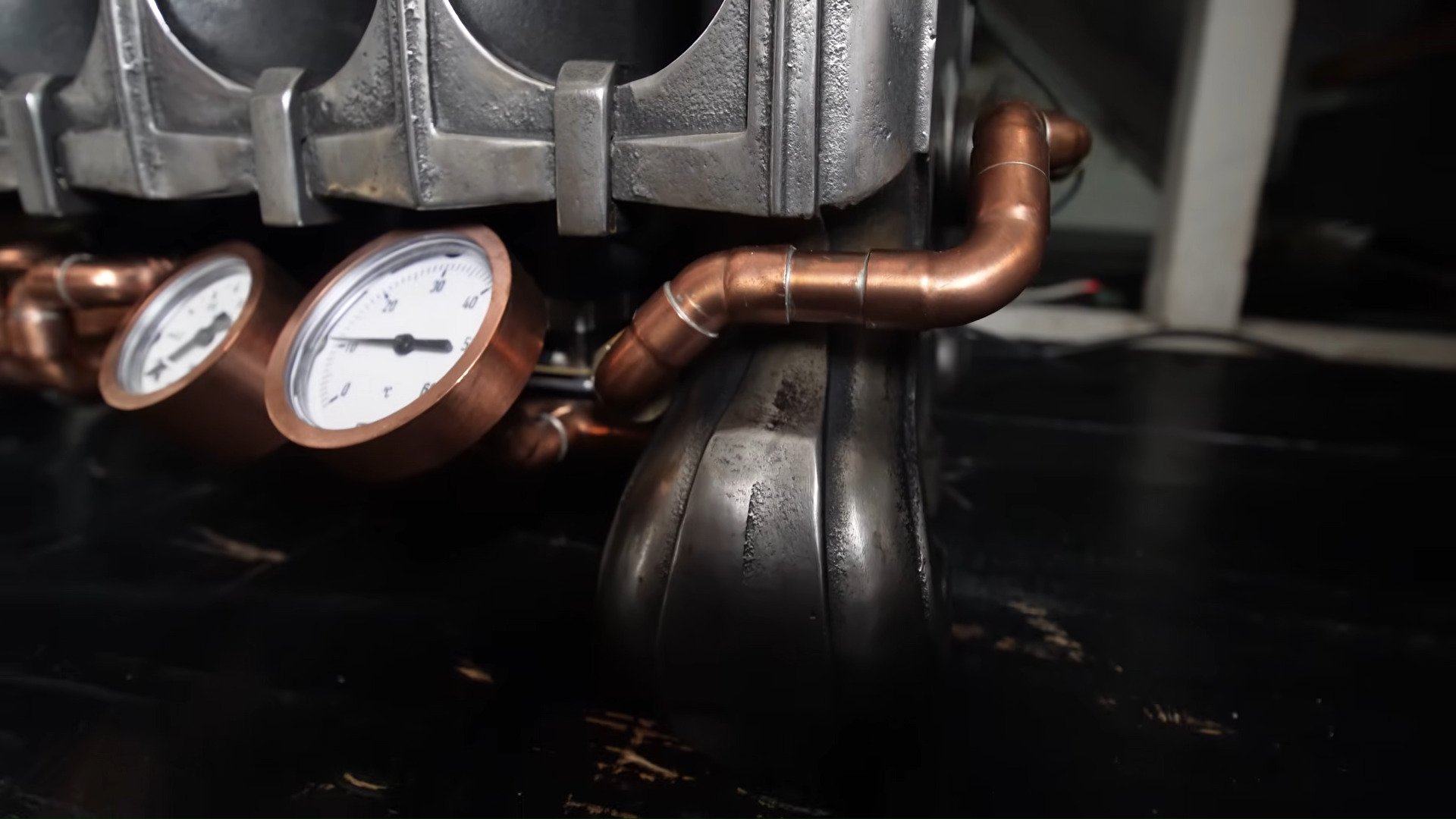 Cast-iron radiator PC build