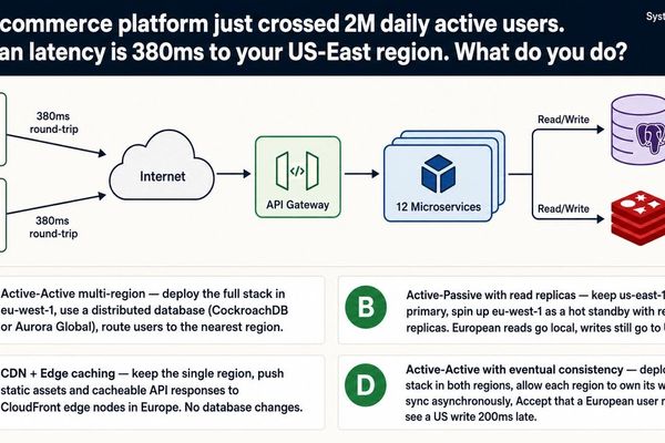 Solving Global Latency: A Multi-Region Architecture Decision Under Pressure