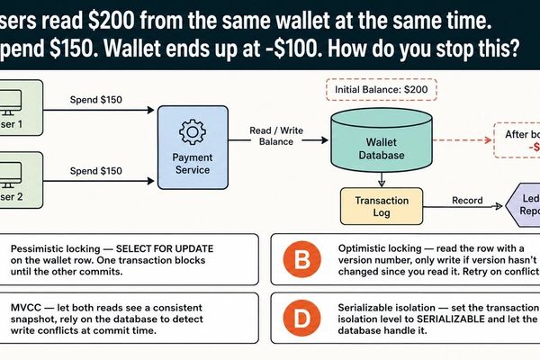 Concurrency Control in Payment Systems: Why Your Locking Strategy Determines Whether You Lose Money
