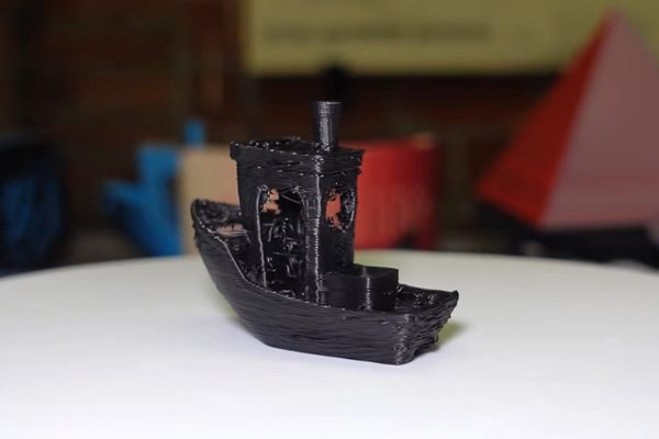 Minuteman 3D printer breaks the 60‑second barrier for a 3DBenchy