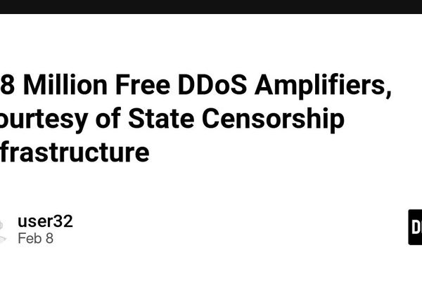 State Censorship Middleboxes Create Massive DDoS Amplification Attack Surface