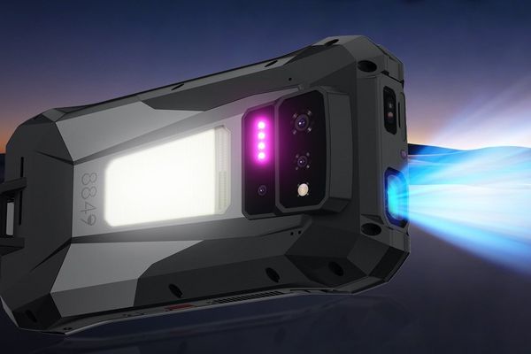 8849 Tank X Smartphone Integrates 1080p Projector, 1200 Lumen Light, and 17,600 mAh Battery for Extreme Use Cases