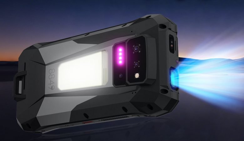 8849 Tank X is a smartphone with a 1080p projector built in - Liliputing