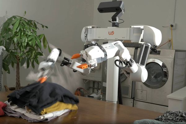 Weave Robotics' $8K laundry bot needs human help to fold your unmentionables