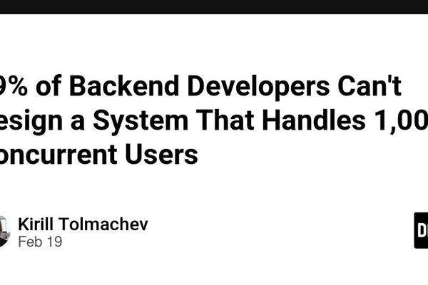 The Connection Conundrum: Why Most Systems Fail at 1,000 Concurrent Users