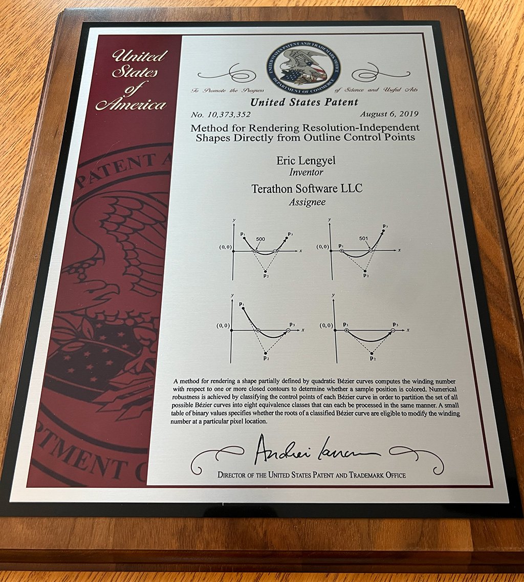 Plaque for United States Patent #10373352