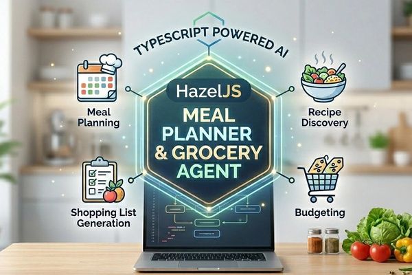 HazelJS Meal Planner Shows the Real Shape of Agentic Application Design