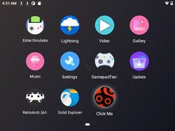 The Click Me app allows users to find and download ROM files via their smartphone. (Image source: Abxylute)