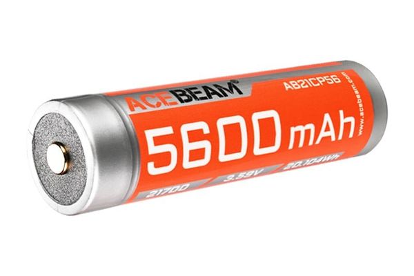 Acebeam's New 21700 Batteries: 20 Wh Capacity Boost Brings Power to Portable Devices