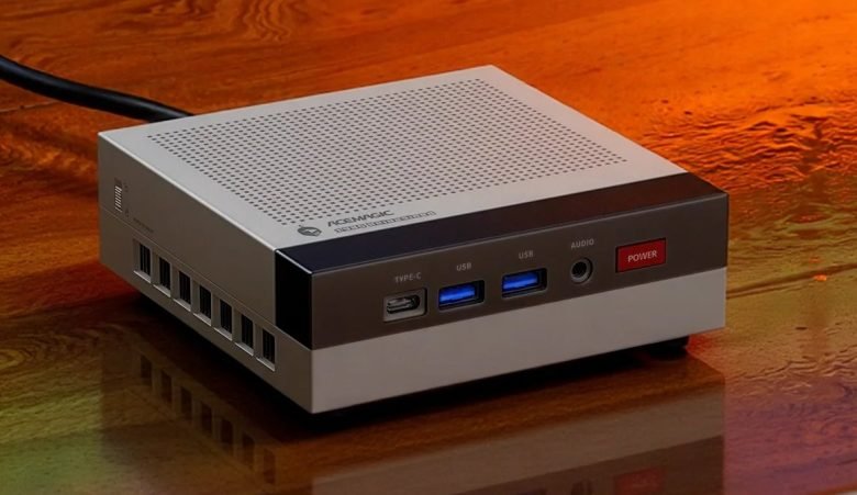 ACEMAGIC Retro X3 is an AMD Ryzen 7 255 mini PC with a NES-inspired design - Liliputing