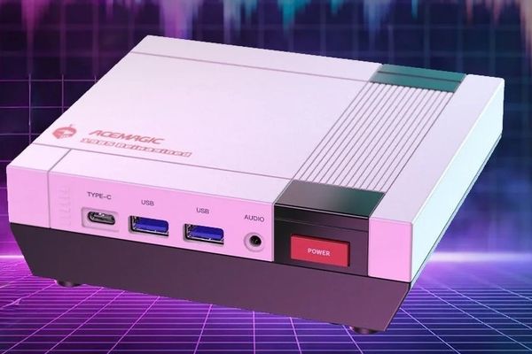 ACEMAGIC Retro X5 merges AMD Strix Point power with nostalgic NES design