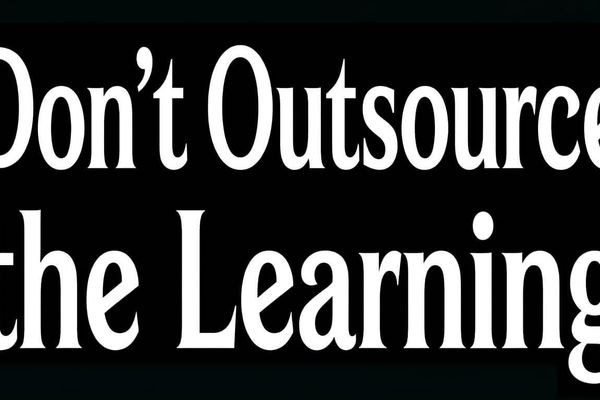 Don’t Outsource the Learning – Why AI‑Assisted Coding Can Erode Your Skills