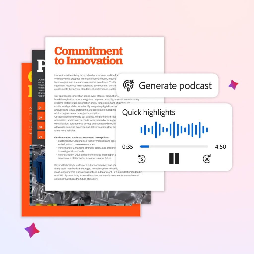 Adobe Acrobat can now generate podcasts from your PDFs - 9to5Mac