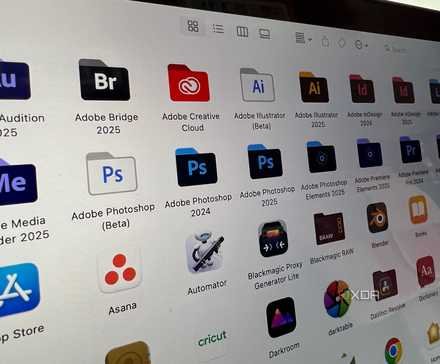 Adobe apps on Macbook