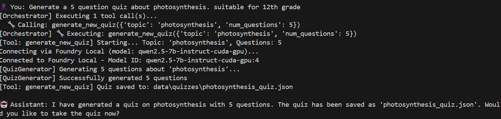 Advanced Function Calling and Multi-Agent Systems with Small Language Models in Foundry Local | Microsoft Community Hub
