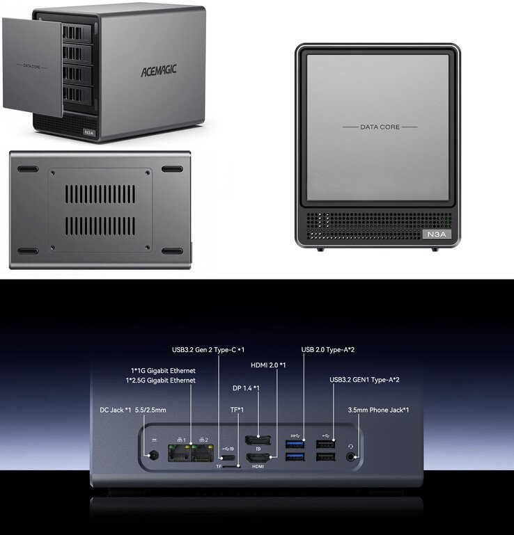 Affordable AMD-powered Acemagic NAS launches with 136TB storage support - NotebookCheck.net News