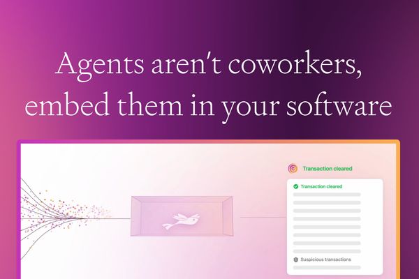 Agents Aren't Coworkers: Embedding AI for Calm, Effective Automation