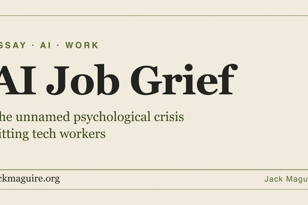 AI Job Grief: The Unnamed Psychological Crisis Hitting Tech Workers