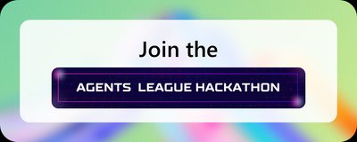 Join the Agents League Hackathon.