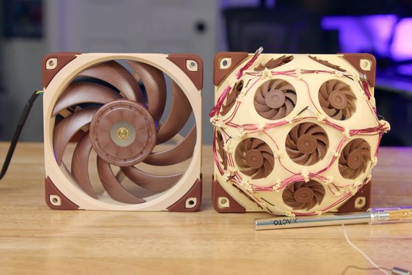 DIY 'Fanhattan Project' Matches Commercial Fan Performance with 15 Micro-Fans