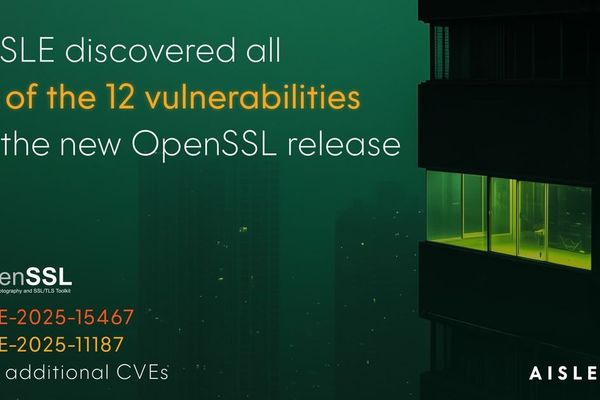 AISLE Security Team Identifies All 12 Vulnerabilities in OpenSSL 3.2 Release