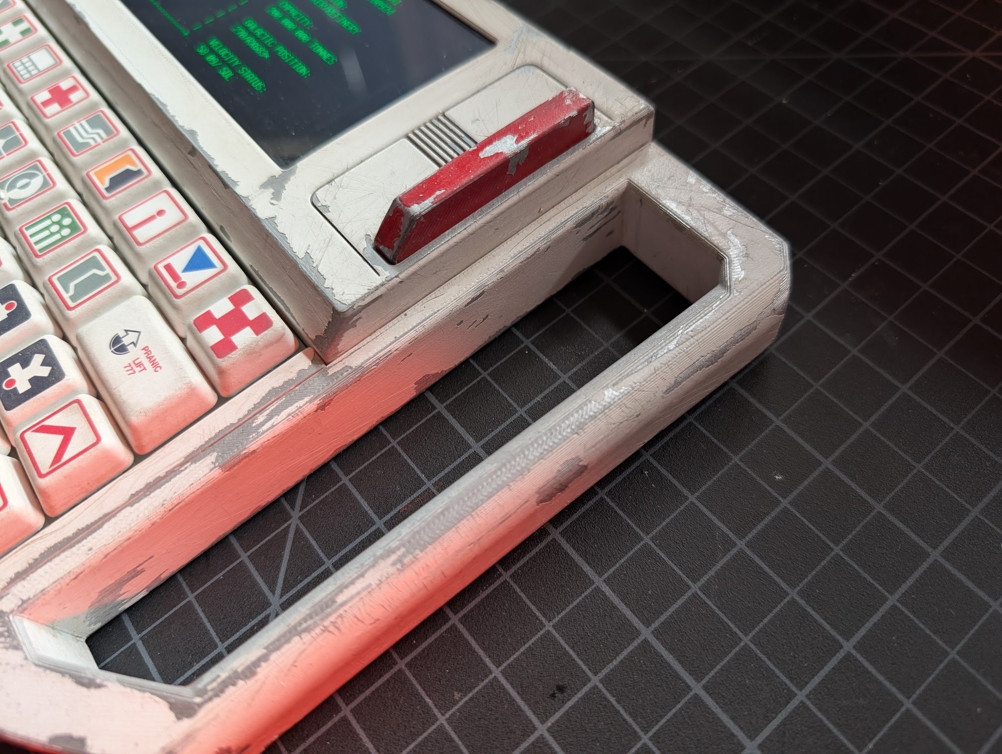 Jeff Merrick's Typeframe PS-85 cyberdeck