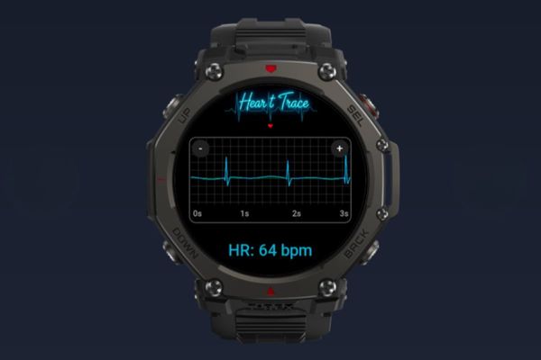 Zepp Health Debuts Heart Trace Mini App for Amazfit Smartwatches
