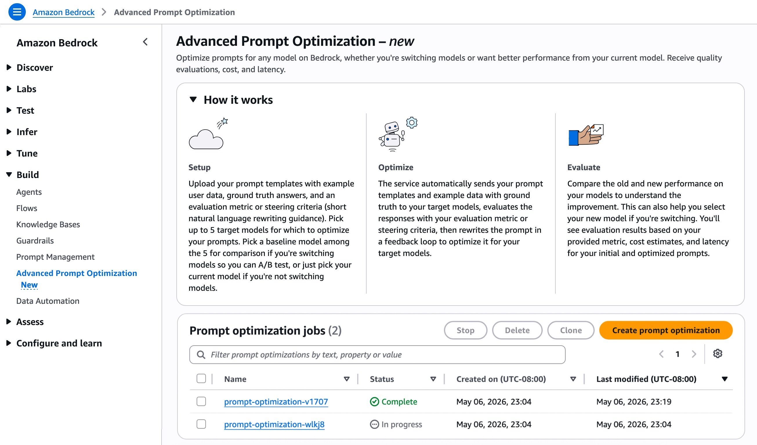 Amazon Bedrock introduces new advanced prompt optimization and migration tool | AWS News Blog