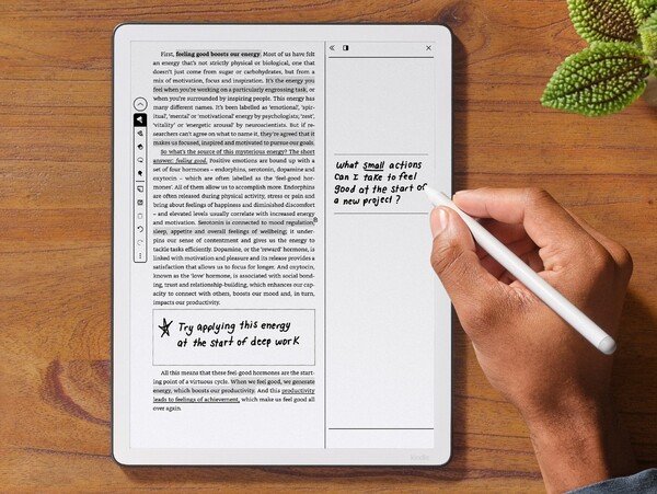 The Kindle Scribe (3rd Generation) has a larger 11-inch display and an improved writing experience.