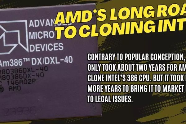 The Real Story Behind AMD's Six-Year Delay in Releasing the Am386 CPU