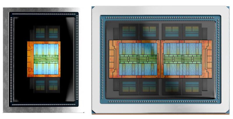 MI350 Chips Side By Side