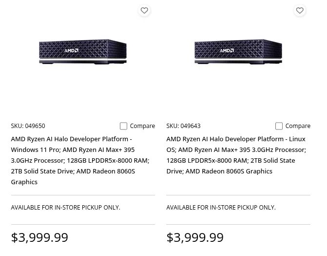 AMD Ryzen AI Halo pre-orders