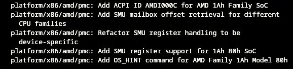 AMD PMC Linux Driver Gets Early Patch Set for Zen 6 Power Management